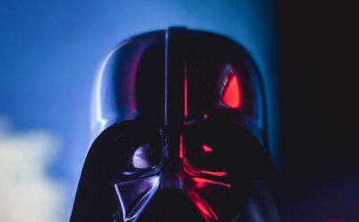 black and red star wars helmet